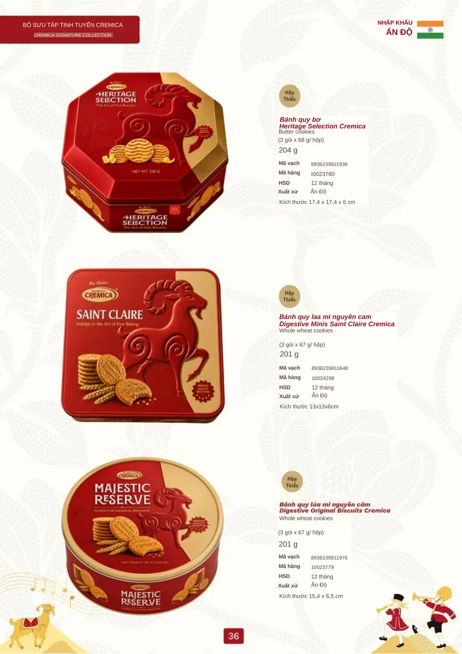 Trang 36 – Bánh quy Cremica