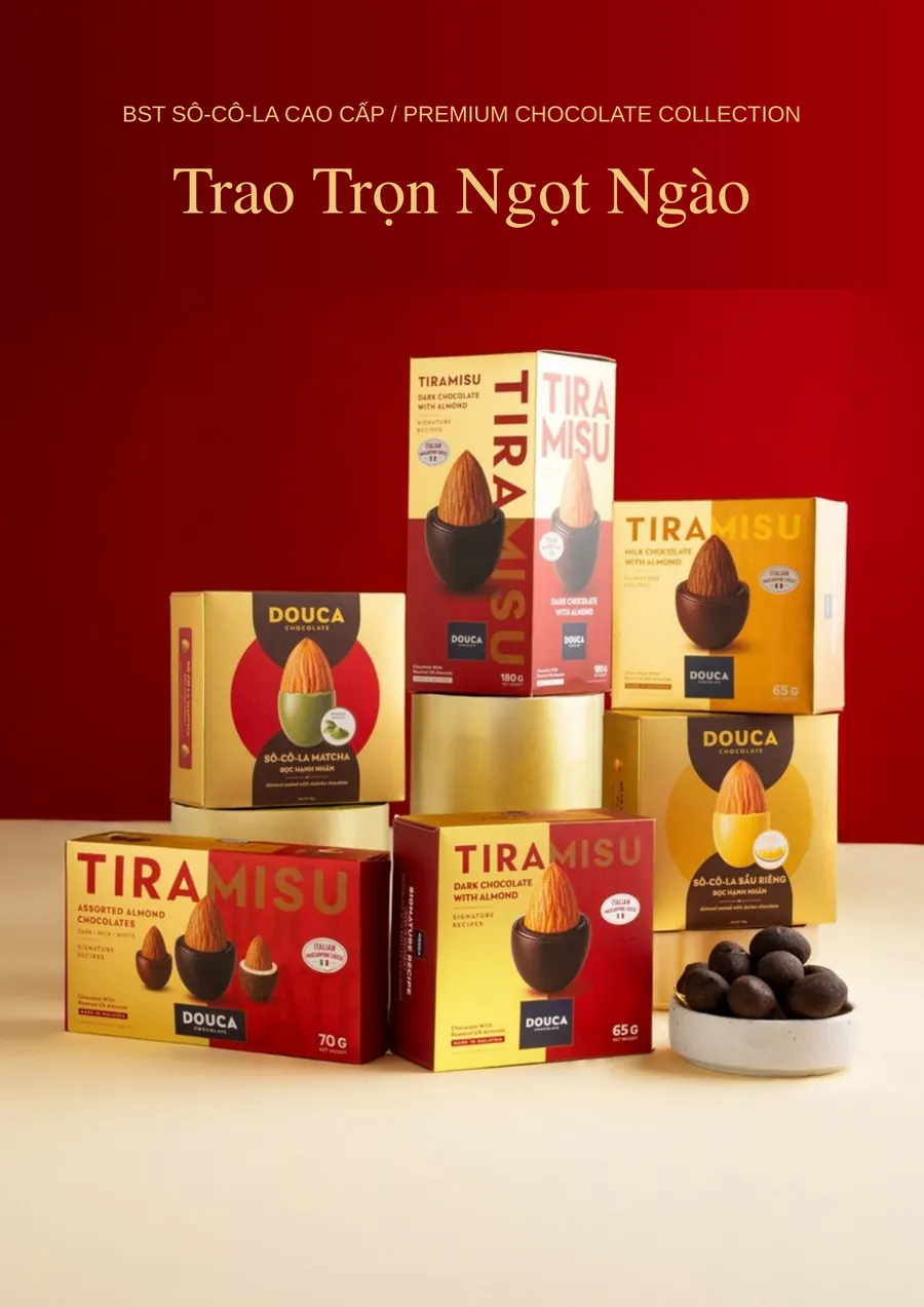 Trang 49 – Sô-cô-la hạnh nhân Douca