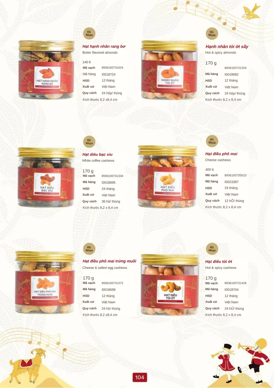 Trang 104 – FFF · Hạt tẩm gia vị