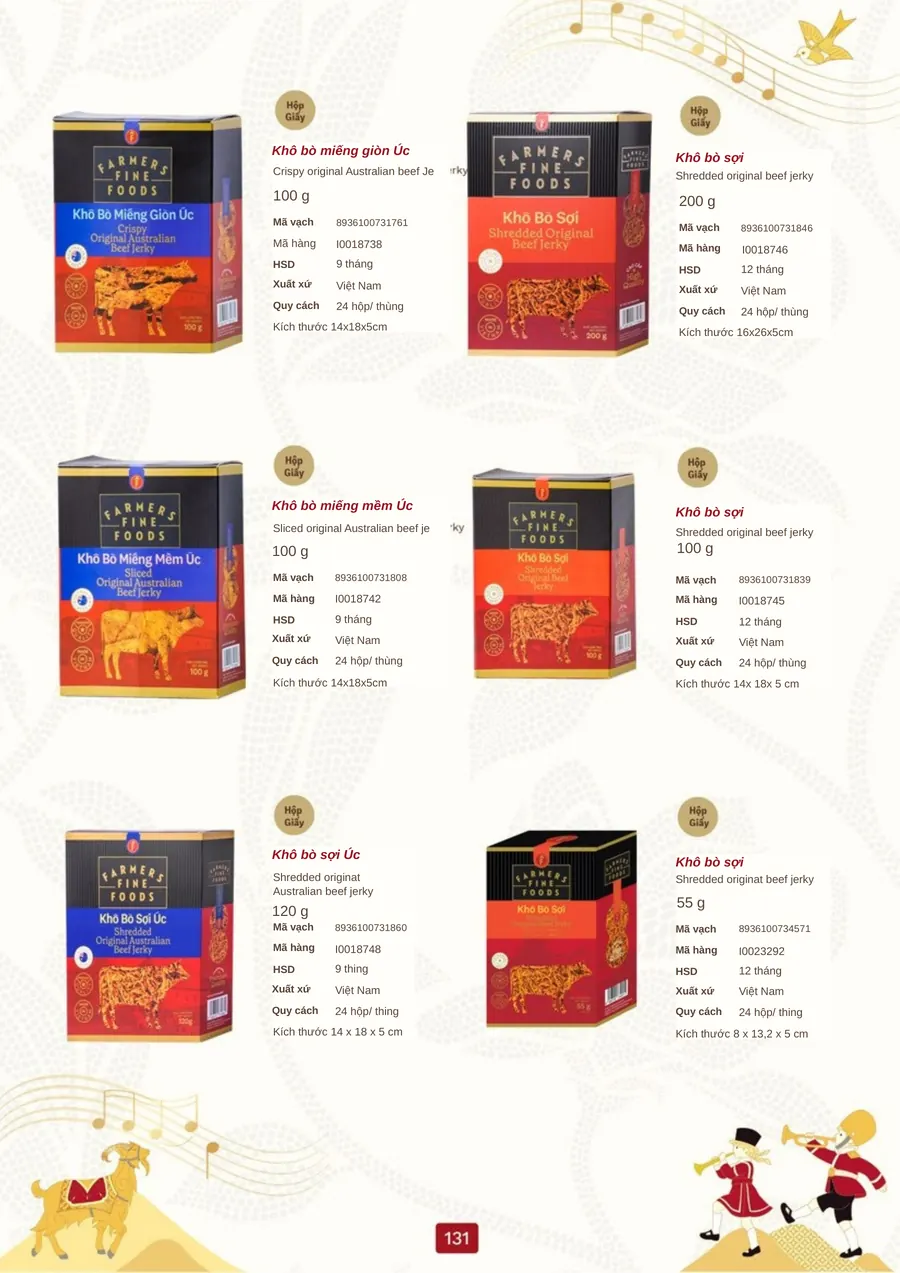 Trang 131 – FFF · Thịt khô sấy